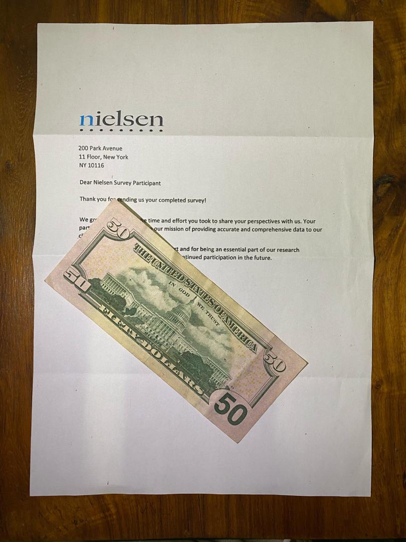 Cash bonus and paid surveys